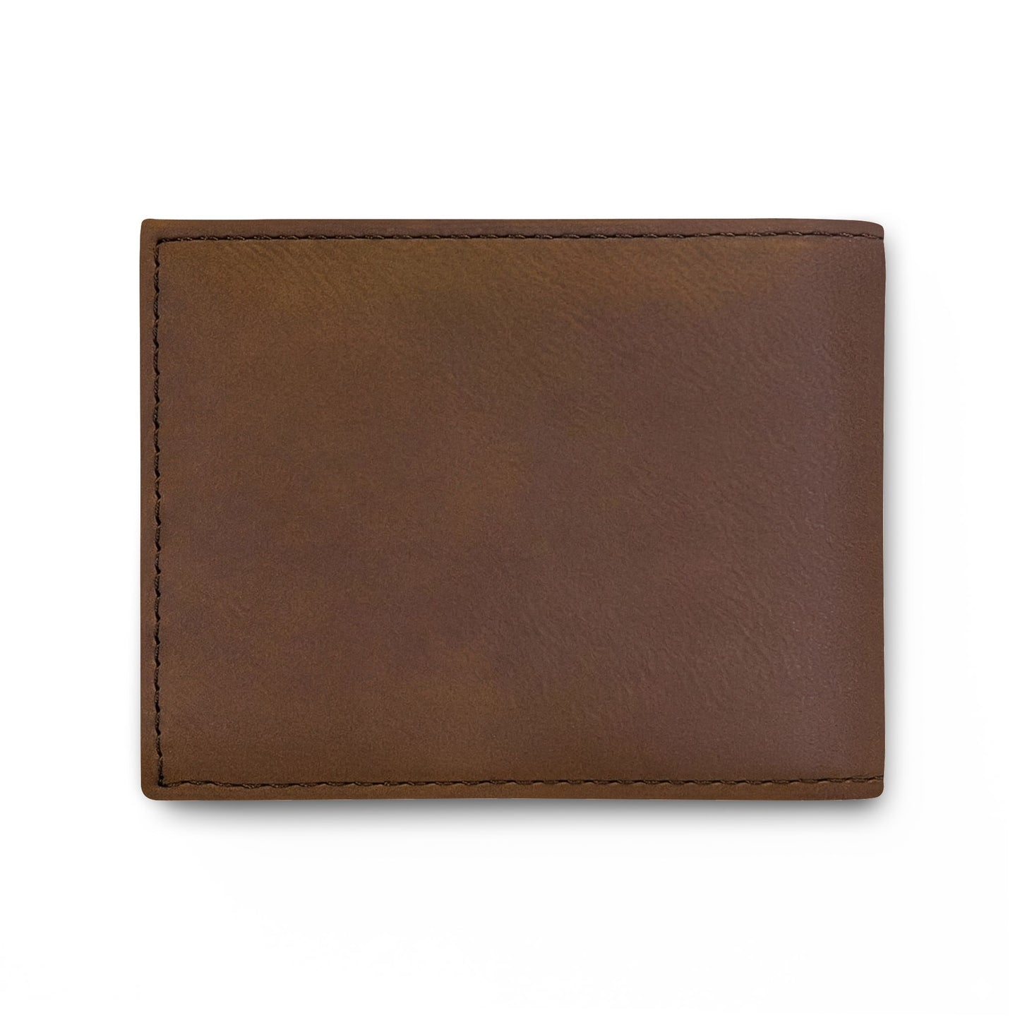 Coelacanth Leather Bi-Fold Wallet with Flip