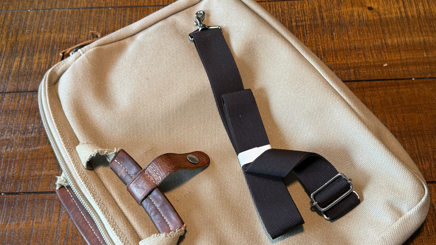 Harvest Label Waxed Canvas Briefcase (see details)