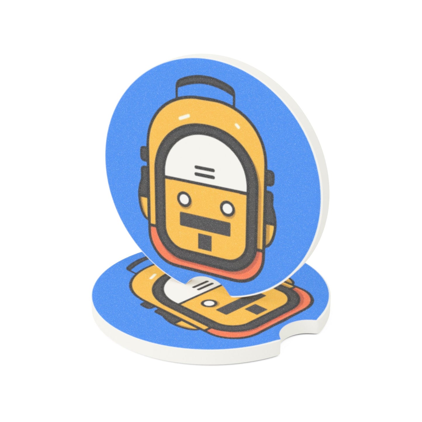 The Perfect Bag Logo Soapstone Car Coaster