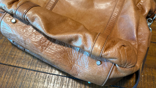 Aniary Leather Japanese Bag - Handbag & Crossbody