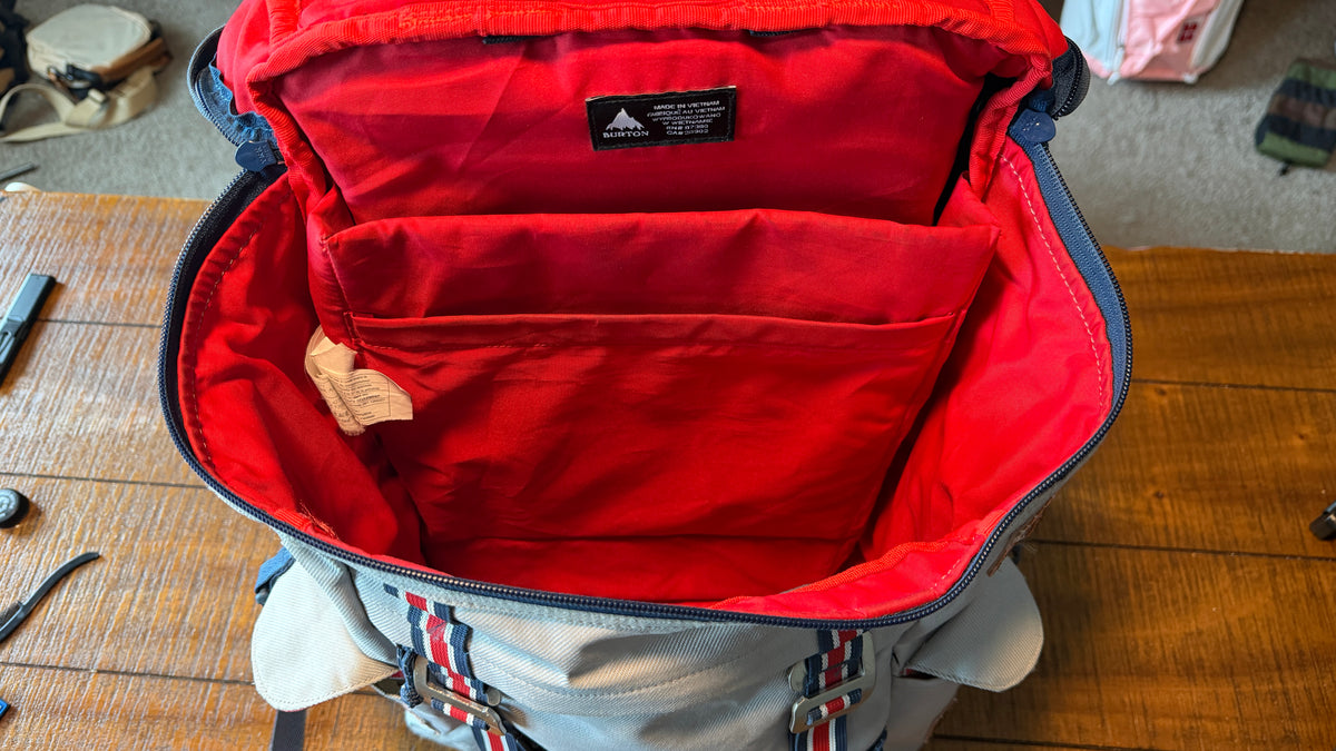 Vintage Burton Top Loader Backpack