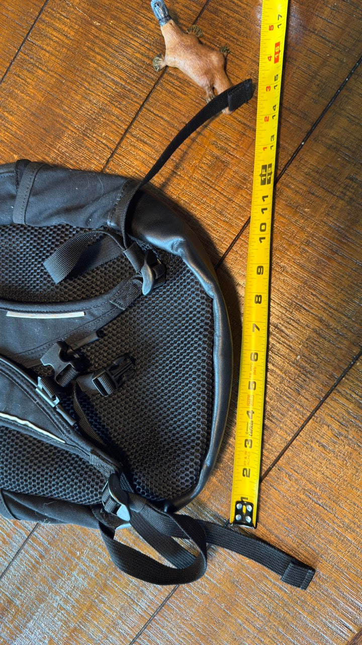 Tracksmith Black and White SMALL Backpack