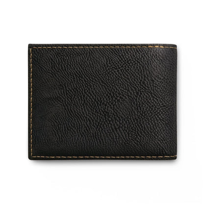 Coelacanth Leather Bi-Fold Wallet with Flip