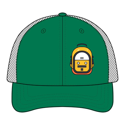 Retro Trucker Cap with The Perfect Bag Logo