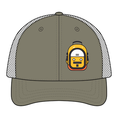 Retro Trucker Cap with The Perfect Bag Logo