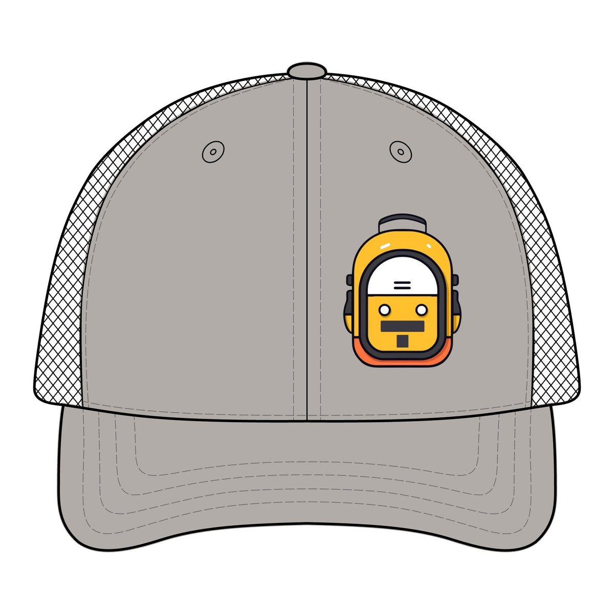 Retro Trucker Cap with The Perfect Bag Logo