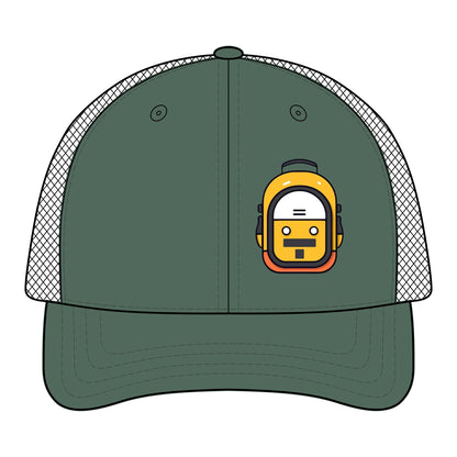 Retro Trucker Cap with The Perfect Bag Logo