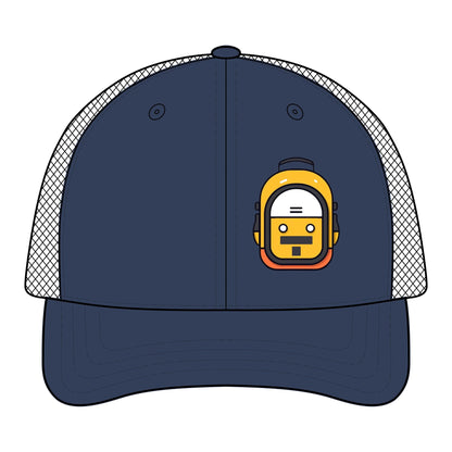 Retro Trucker Cap with The Perfect Bag Logo