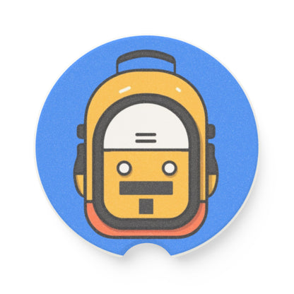The Perfect Bag Logo Soapstone Car Coaster