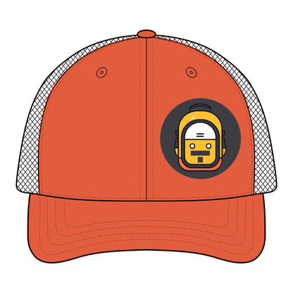 Retro Trucker Cap with The Perfect Bag Logo