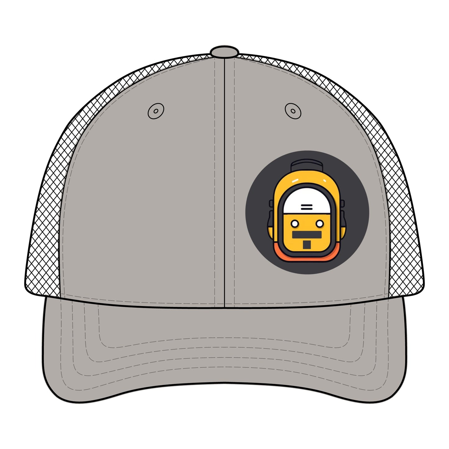 Retro Trucker Cap with The Perfect Bag Logo