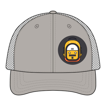 Retro Trucker Cap with The Perfect Bag Logo