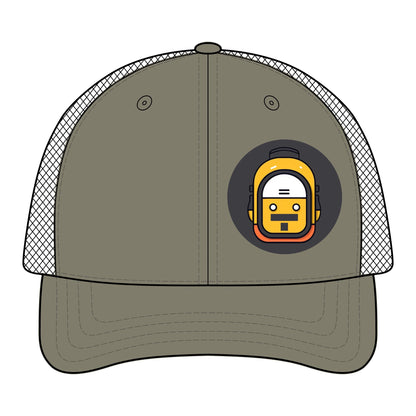 Retro Trucker Cap with The Perfect Bag Logo
