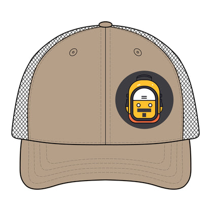 Retro Trucker Cap with The Perfect Bag Logo