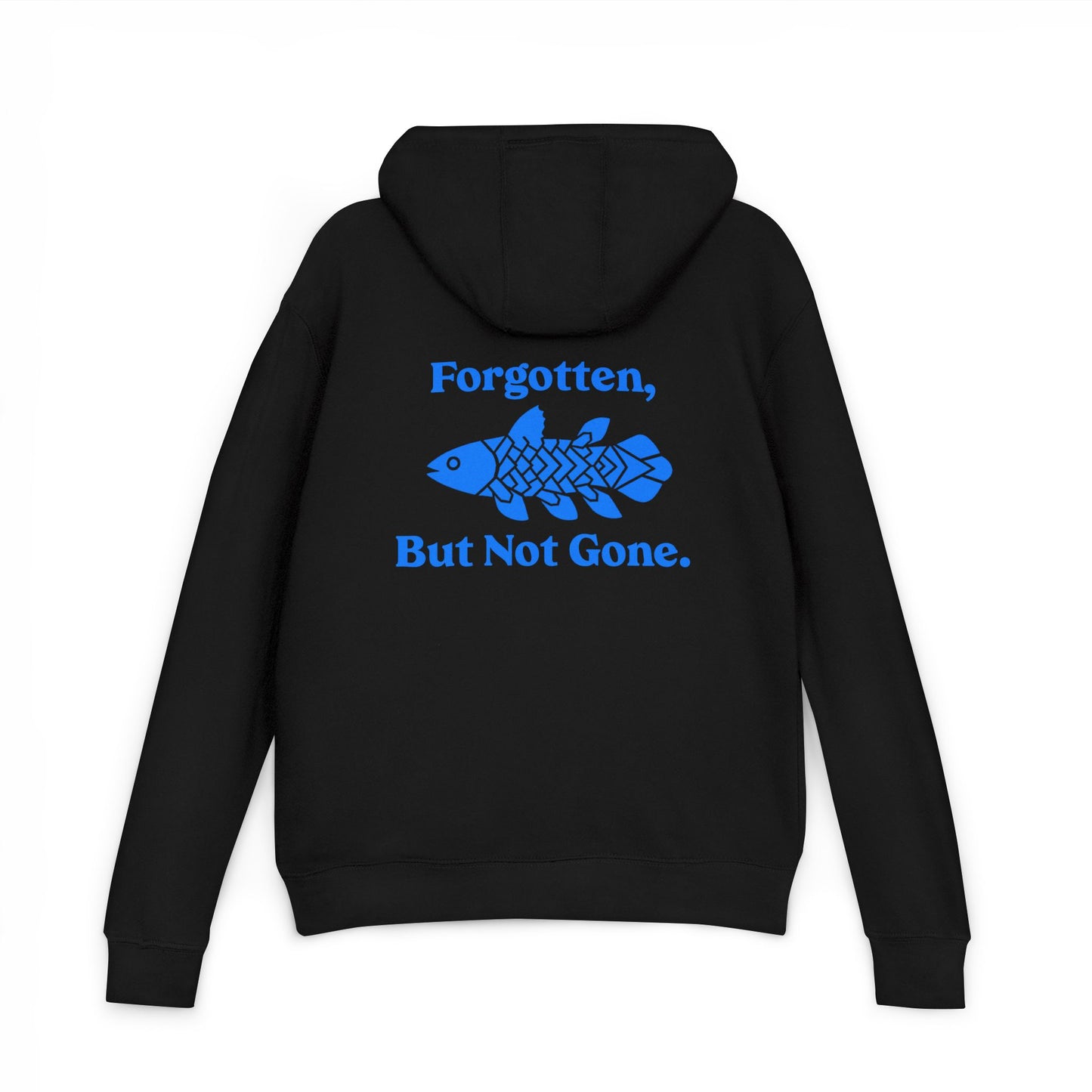 Hoodie - "Forgotten, But Not Gone" Coelacanth Logo