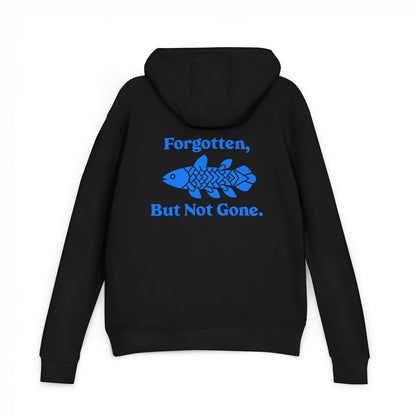 Hoodie - "Forgotten, But Not Gone" Coelacanth Logo