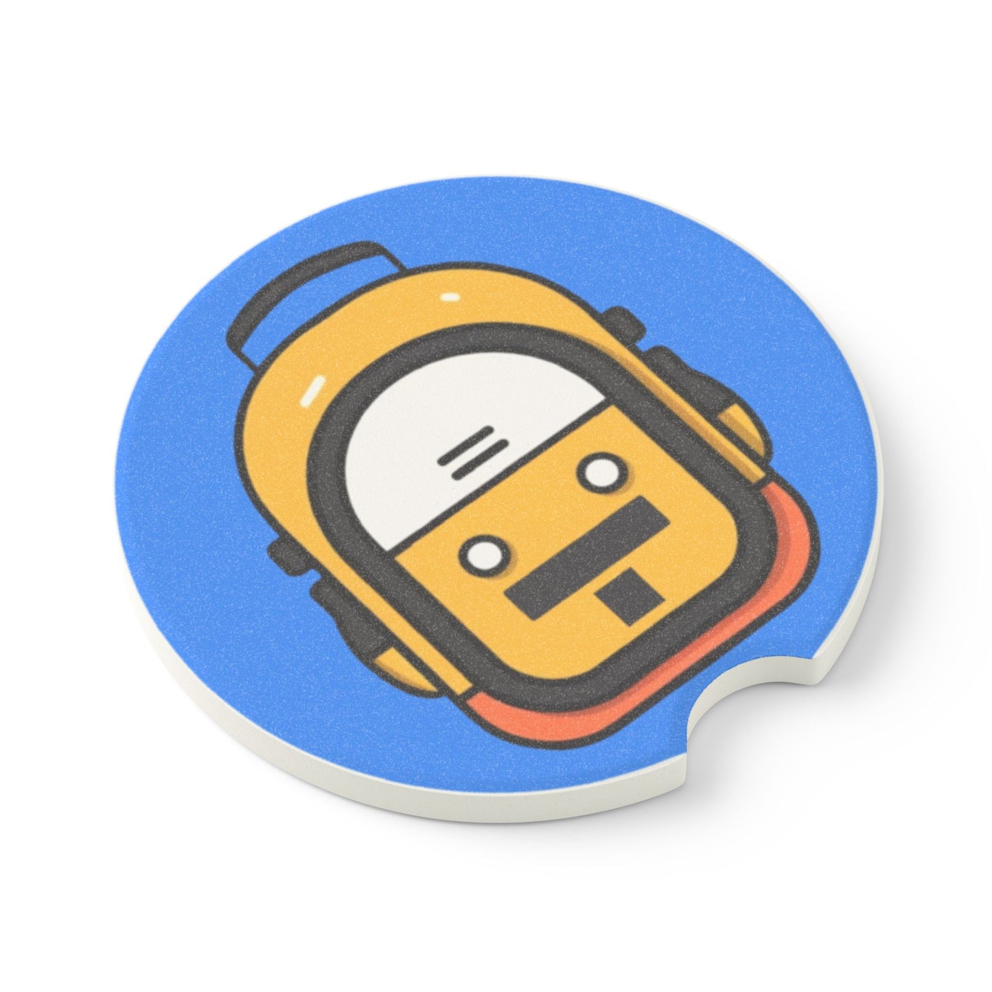 The Perfect Bag Logo Soapstone Car Coaster