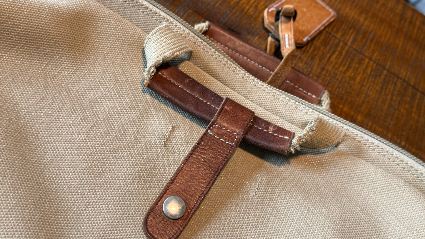 Harvest Label Waxed Canvas Briefcase (see details)