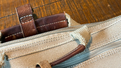 Harvest Label Waxed Canvas Briefcase (see details)