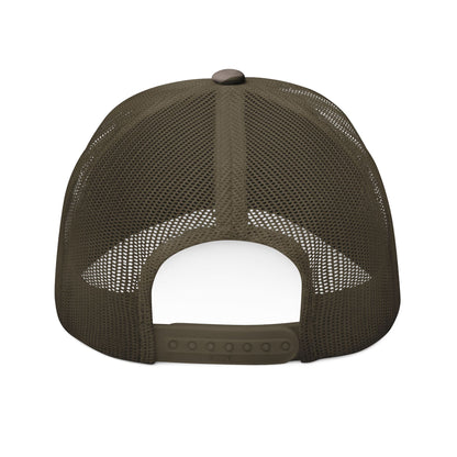 Camo Trucker Hat — Embroidered "BOOOM!"