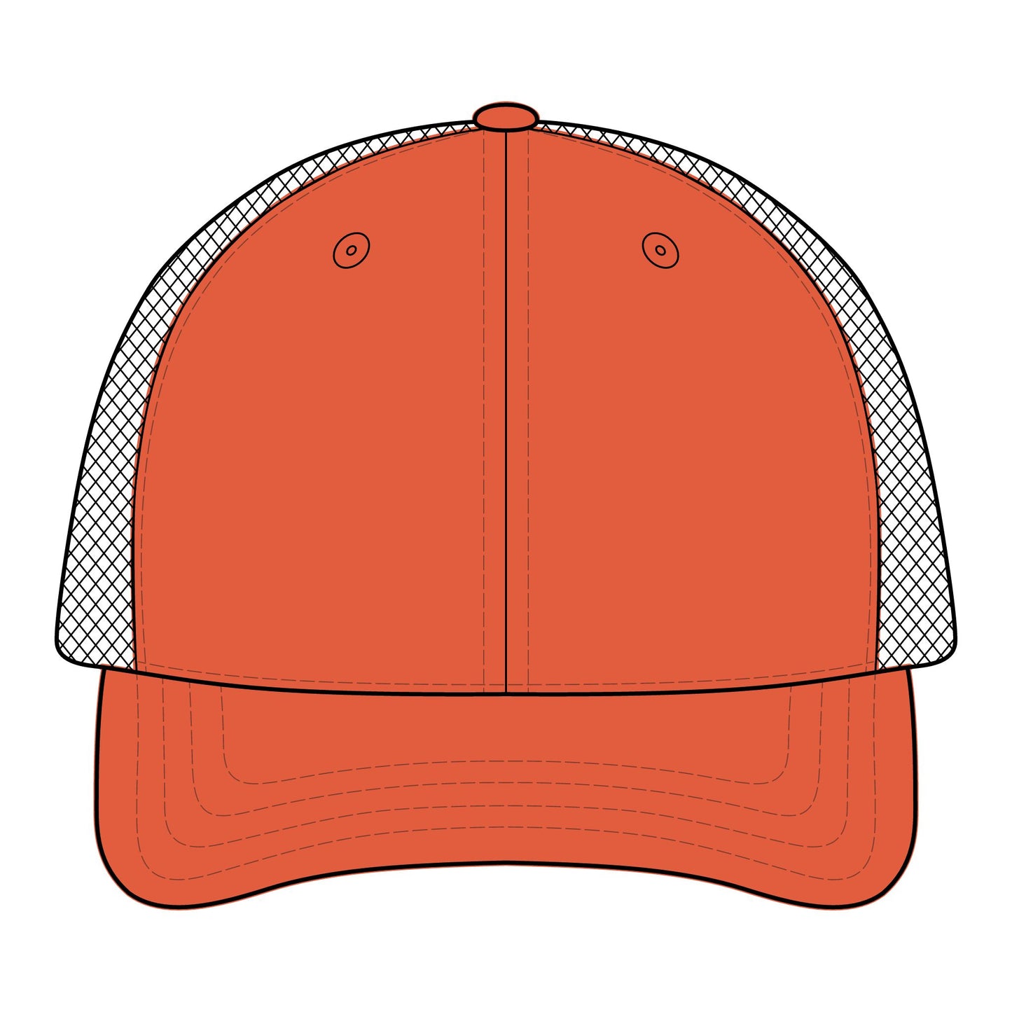 Retro Trucker Cap with The Perfect Bag Logo