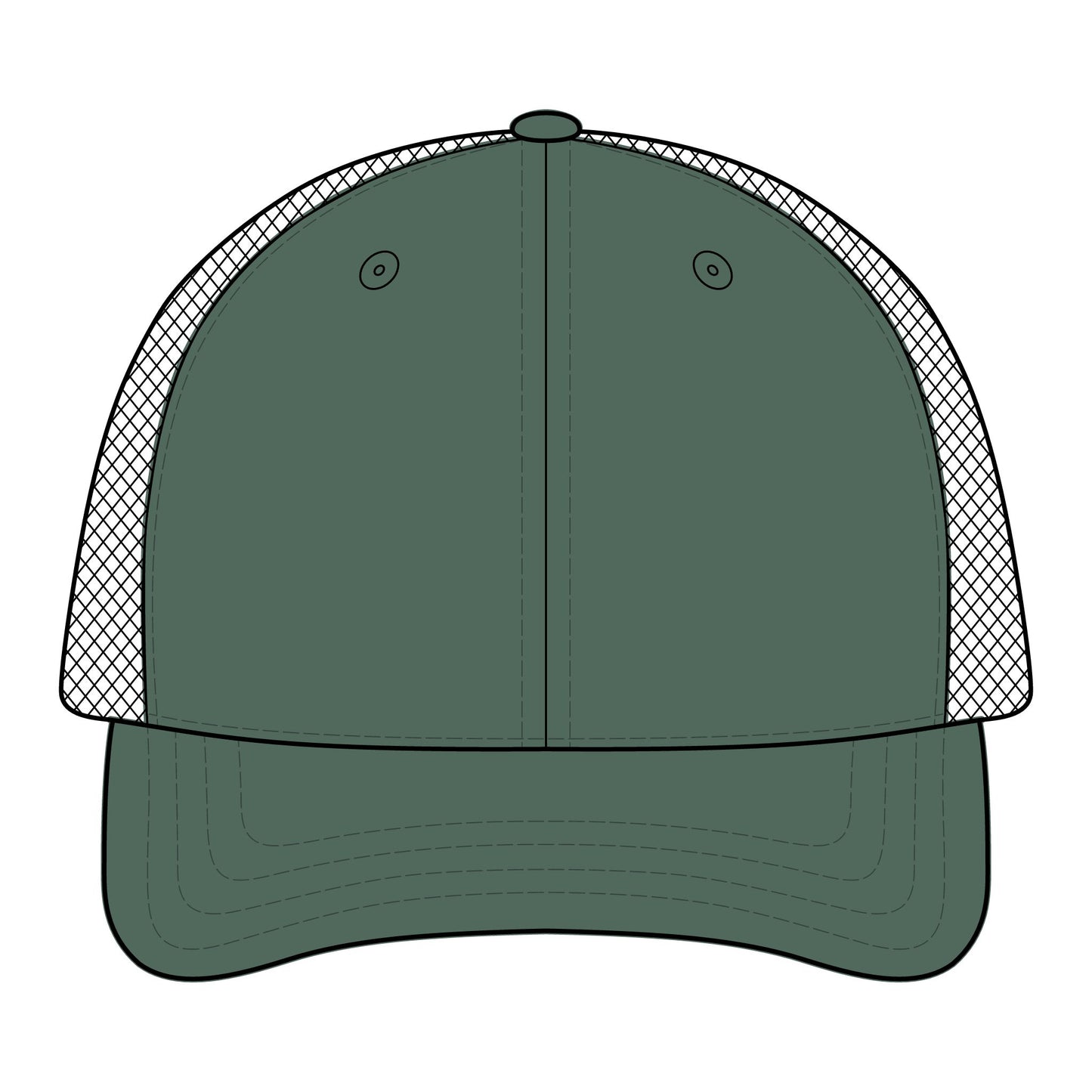 Retro Trucker Cap with The Perfect Bag Logo