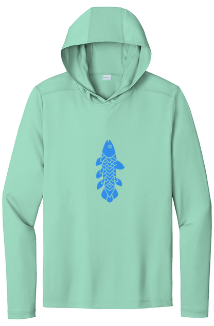 Coelacanth Logo UV Pro Hoodie