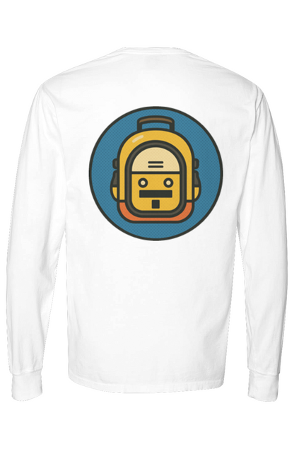 TPB Pixel Logo Garment Dyed Long Sleeve T-Shirt