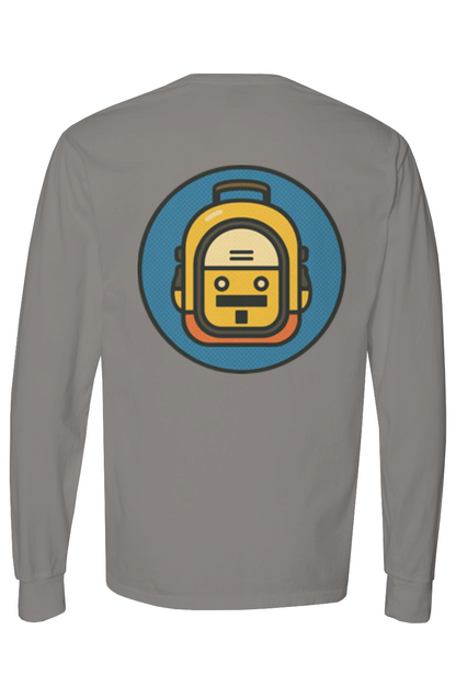 TPB Pixel Logo Garment Dyed Long Sleeve T-Shirt
