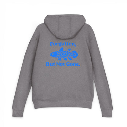 Hoodie - "Forgotten, But Not Gone" Coelacanth Logo