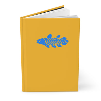 Coelacanth Logo Matte Yellow Notebook