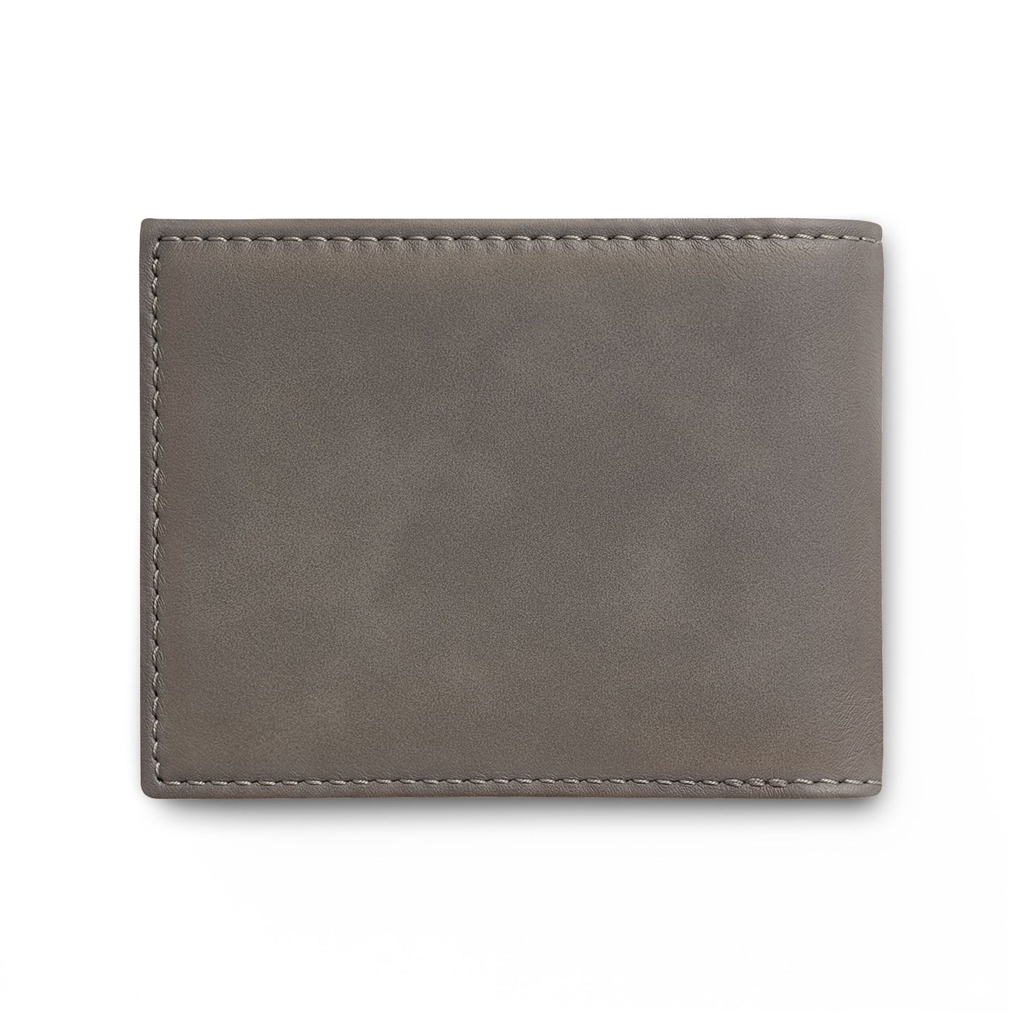 Coelacanth Leather Bi-Fold Wallet with Flip