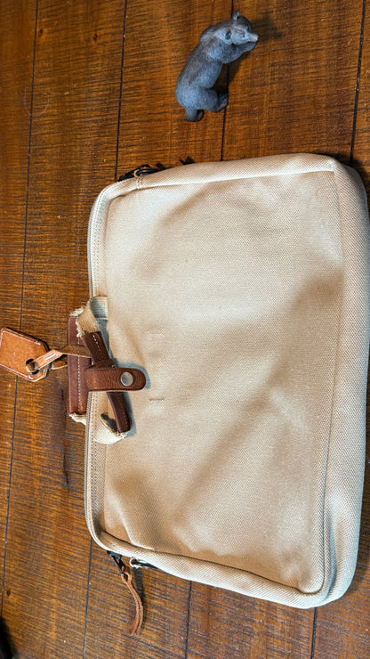 Harvest Label Waxed Canvas Briefcase (see details)