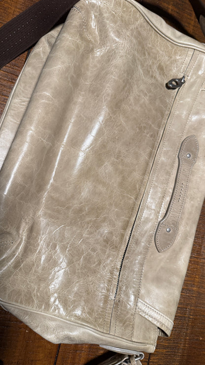 Aniary Japanese Leather Satchel / Messenger