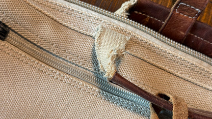 Harvest Label Waxed Canvas Briefcase (see details)