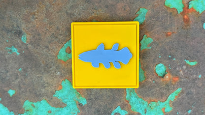 Coelacanth Logo 2x2 Patch