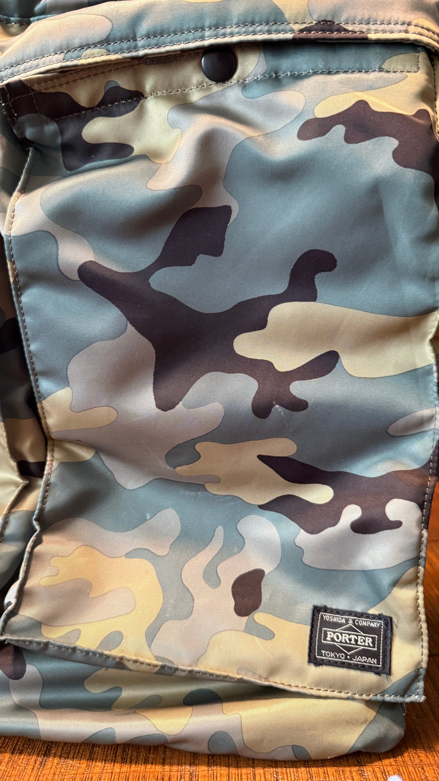 Yoshida Porter Unique Camo Helmet Bag