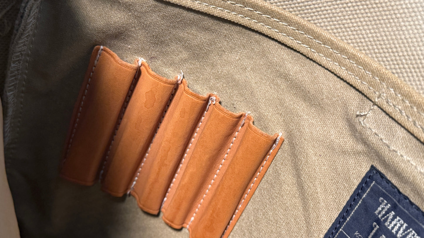 Harvest Label Waxed Canvas Briefcase (see details)