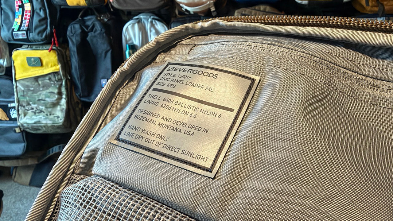 Evergoods CPL with New Zipper Pulls & Patch