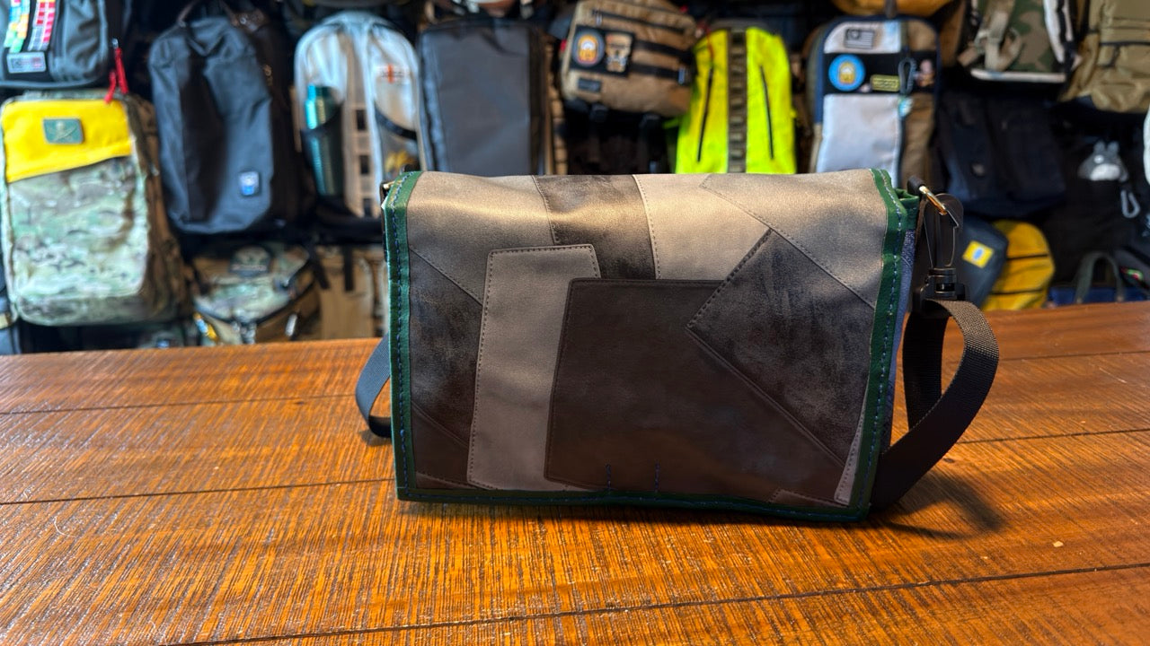 Patchwork Style Japanese Shoulder Bag