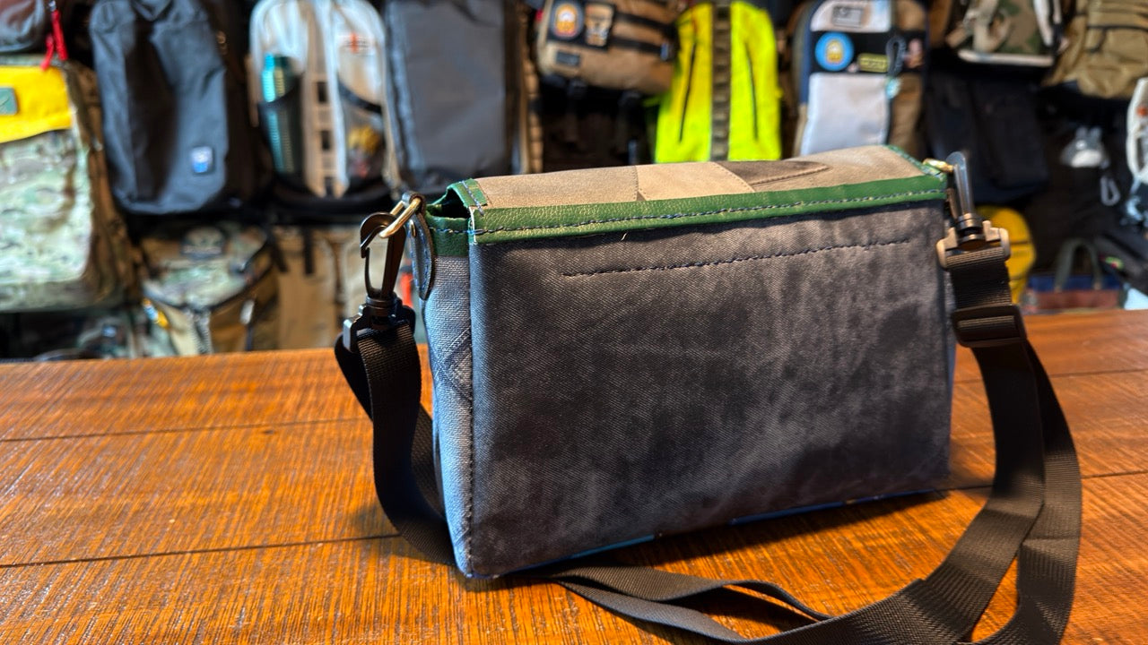 Patchwork Style Japanese Shoulder Bag