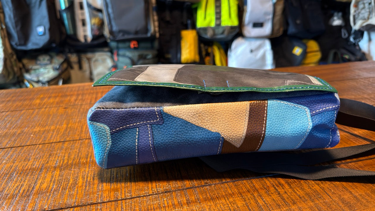 Patchwork Style Japanese Shoulder Bag