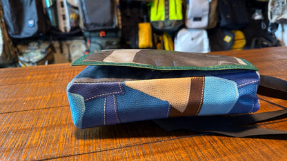 Patchwork Style Japanese Shoulder Bag