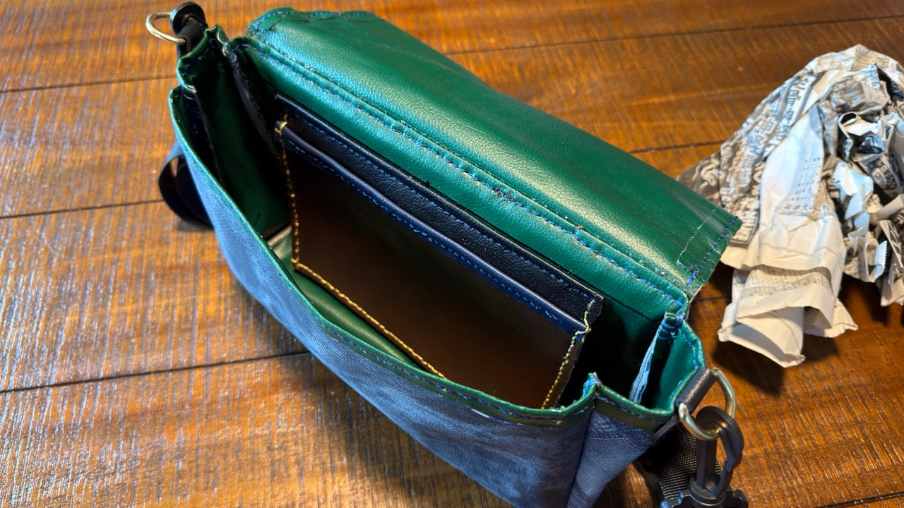 Patchwork Style Japanese Shoulder Bag