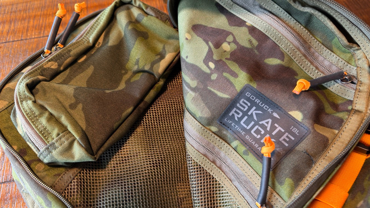 GoRuck Skate Ruck - Orange and Multicam