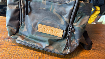 KNKG Camo Waxed Canvas Backpack