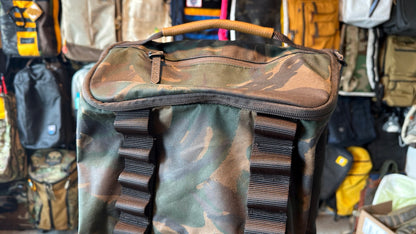 KNKG Camo Waxed Canvas Backpack