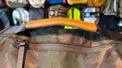 KNKG Camo Waxed Canvas Backpack
