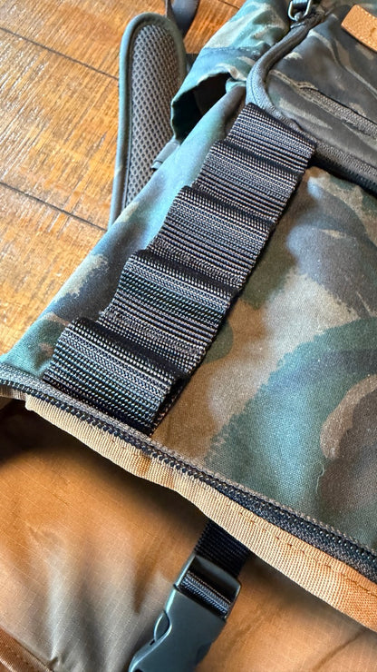 KNKG Camo Waxed Canvas Backpack