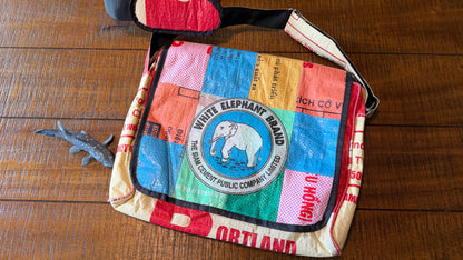 Cement 6 Recycled Messenger Bag